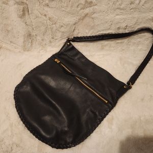 HOBO "Tide" Black Shoulder Bag